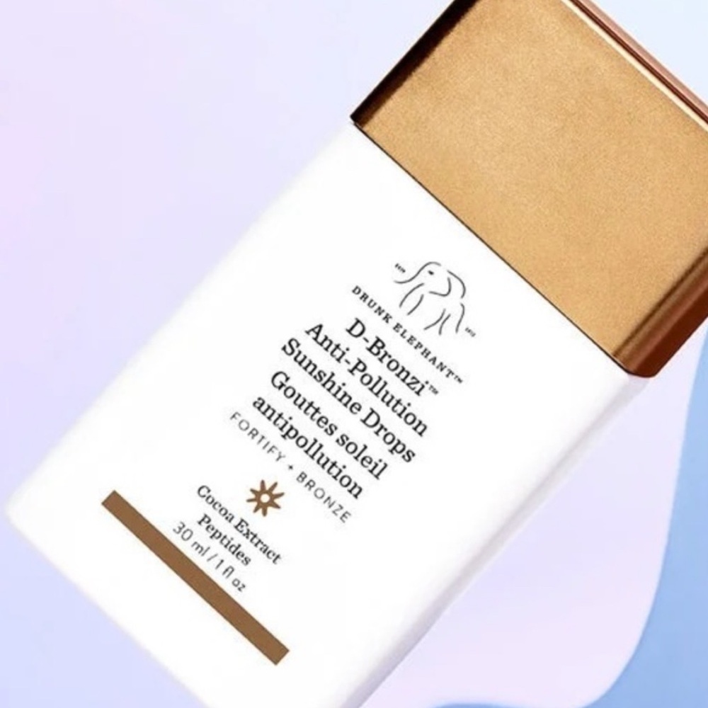 Drunk Elephant D-Bronzi Anti-Pollution Sunshine Drops - Bronze NIB - Picture 5 of 16